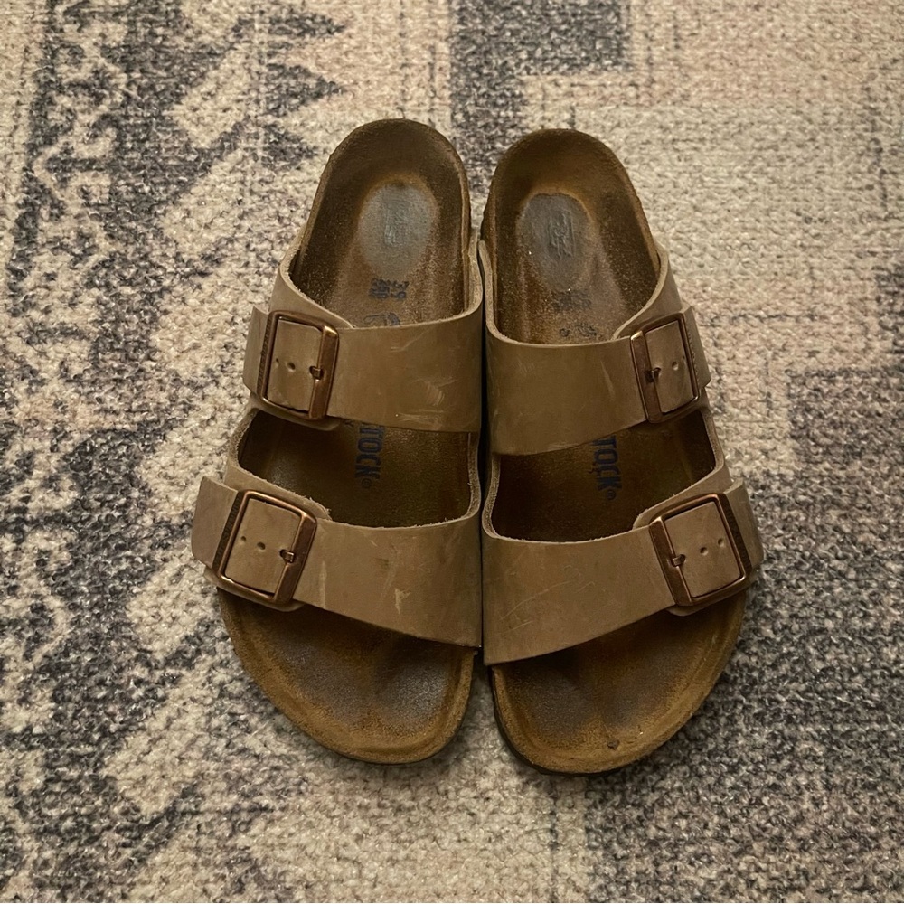 Birkenstock Arizona Tobacco Sandals 39